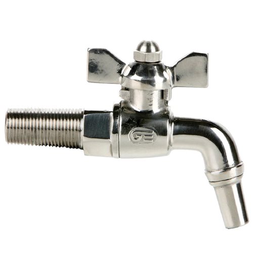 Ανοξείδωτη Κάνουλα Ααρέως Τύπου 316 PN16 1/2"
