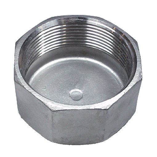 Octagon Caps 304 150# ISO 7/1F 4"