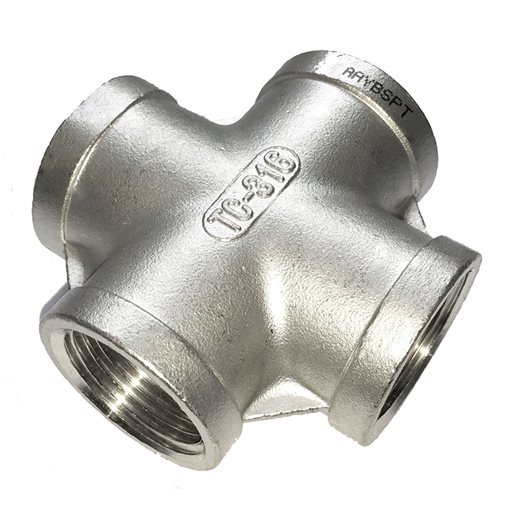 Crosses S/S T316 150# BSP F-F 2 1/2"