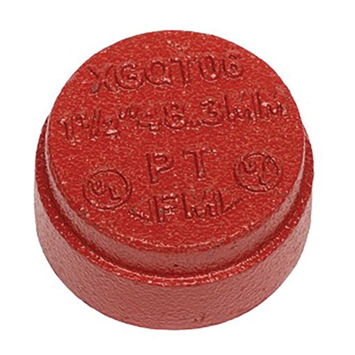 PROFIT Grooved End Caps Red Dia.8"/200 - 219,1mm