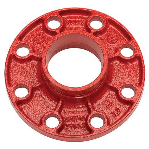 PROFIT Grooved Flanges Red PN10/16 Dia.3"/80 - 88,9mm