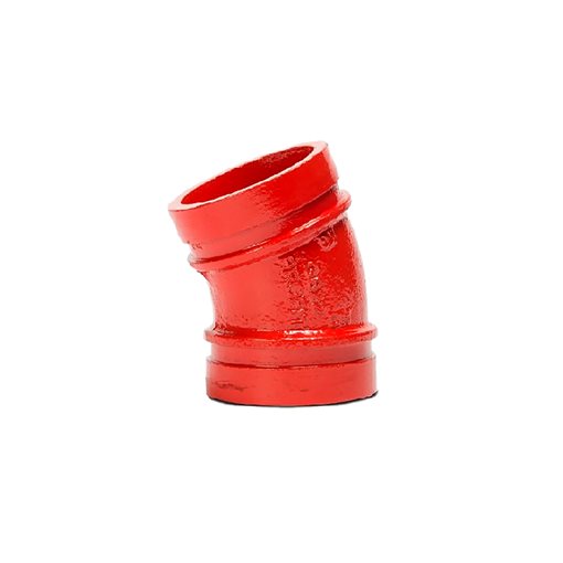 PROFIT Grooved Elbows 22,5o Red Dia.3"/80 - 88,9mm