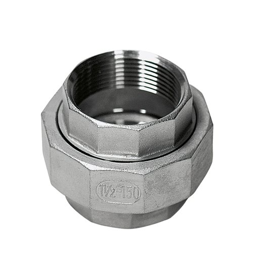 Conical Unions S/S T304 150# BSP F-F 1"