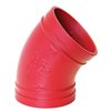 XHTONG XGQT02 Grooved Elbows-45o 1 1/2"/40 - 48,3mm