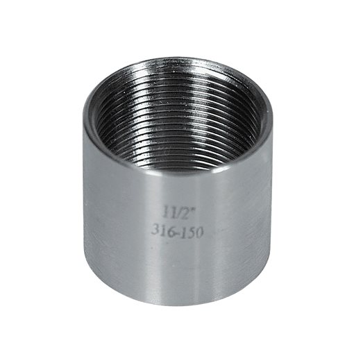 S/S Sockets T316L BSP 150# 1 1/4"