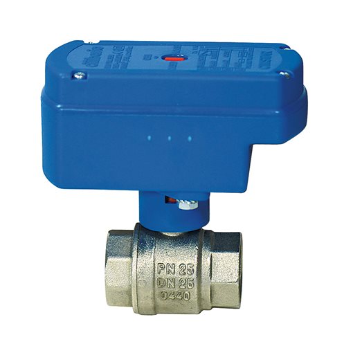 Ball Valves, Bronze, Electric 220VAC, Thr., CIM.602RE 3/4"