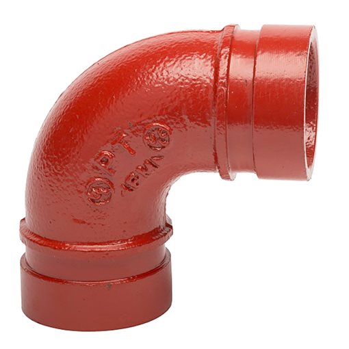 PROFIT Grooved Elbows 90o Red Dia.10"/250 - 273,1mm
