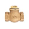 Lift Check Valves, Bronze, Thr., TEFLON Seat, CIM.79/A 1 1/2"