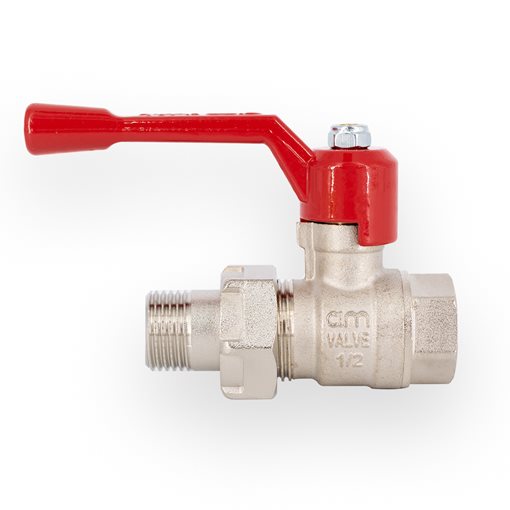 Ball Valves FB Male Union Joint - Type 246 w.Hand-lever 1/2"