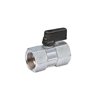 Ball Valves, Brass, Thr., 1/2" F-F, MINI, APM 1/2"