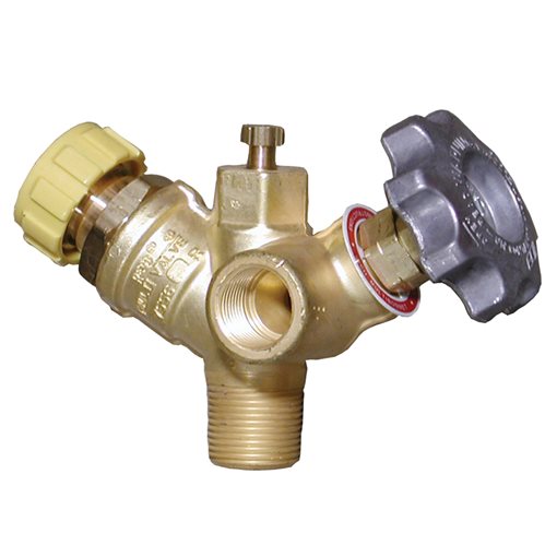 Service Valves, for LPG, REGO 7556VR12.0, NPT Male 3/4"