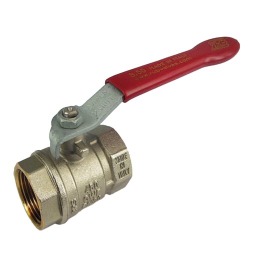 Κρουνός Ορειχάλκινος Σφαιρικός RUB S50 3/4"