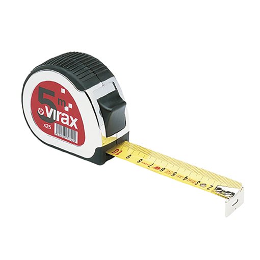 VIRAX 371742 Measuring Tapes 25mm x 5m