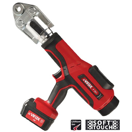 VIRAX 253261 Batt.-Powered Hydraulic Press Fitting Machines Viper®P25+