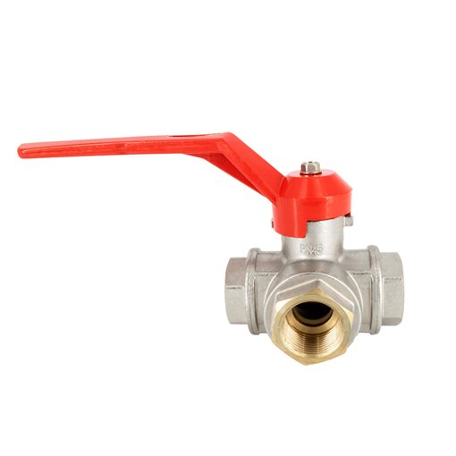 Brass 3-Way TYPE L, S101 FF RUB 3/4’’