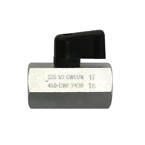Κρουνός Ορειχάλκινος Σφαιρικός MINI ΜΒ RUB 1/4"