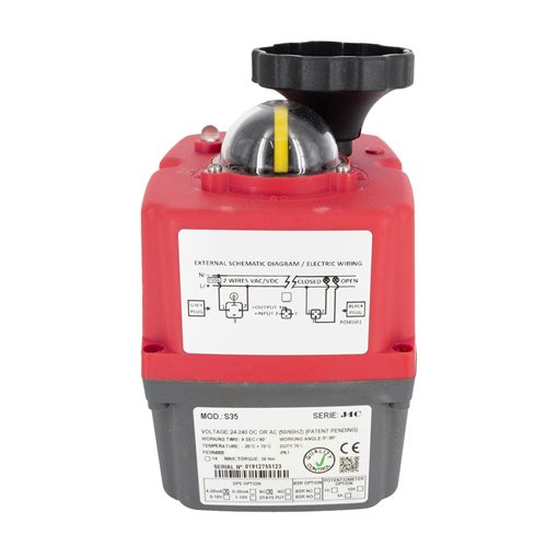 Electric Actuator JJ J4C-B35+POS.12VAC/DC F03/04/05 S14