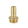 Brass Unions for Hose, Male 1 1/4"