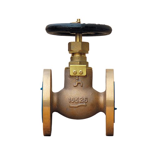 Bronze Globe Valves Straight JIS 16K F7303 25mm