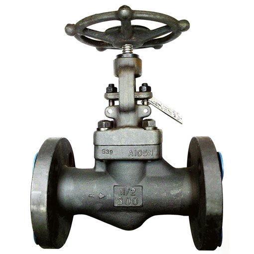 FLUVAL Globe Valves WCB/8 300lb RF with Hand-Wheel 1"
