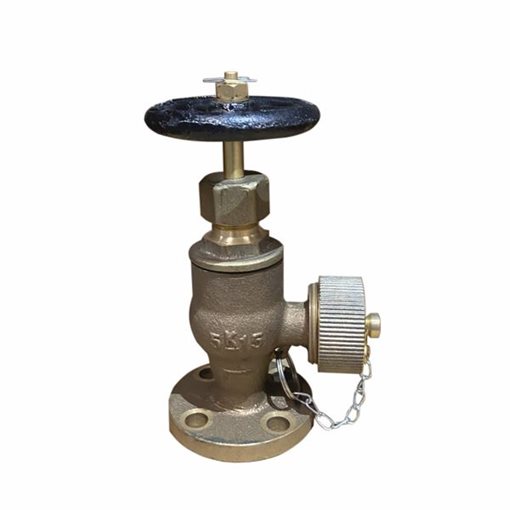 Hose Bronze Angle Valve F7334B 5K-DN40