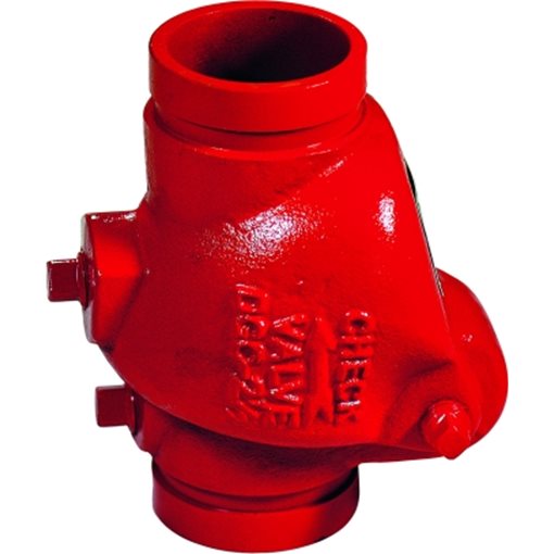 FIVALCO Κλαπέ Αντεπιστροφής Αυλακωτό 365psi UL/FM 12"