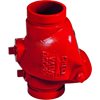 FIVALCO Κλαπέ Αντεπιστροφής Αυλακωτό 365psi UL/FM 12"
