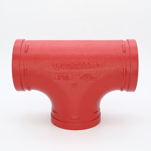 LUYUAN XGQT03 Grooved Short Equal Tees 8''/200 - 219,1mm
