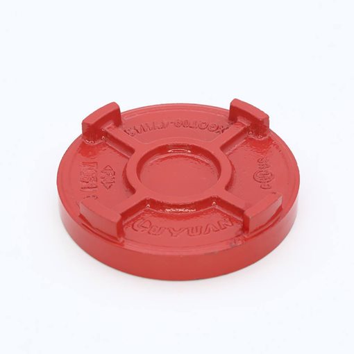 LUYUAN XGQT09 Grooved End Caps 4"/100 - 114,3mm
