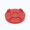 LUYUAN XGQT09 Grooved End Caps 4"/100 - 114,3mm