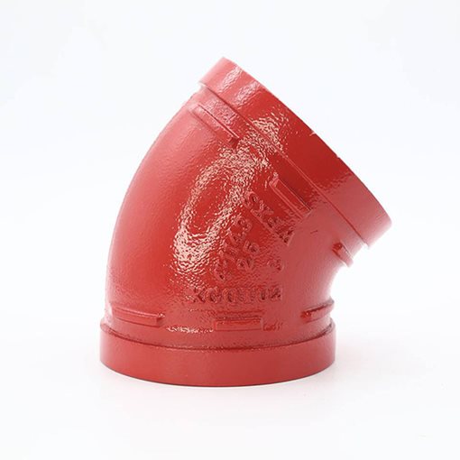 LUYUAN XGQT16 Grooved Elbows-22,5o 8"/200 - 219,1mm