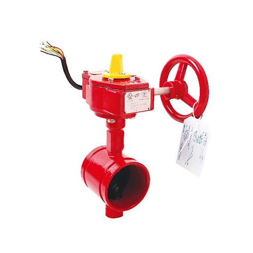 APC  Grooved Butterfly Valves UL/FM 6"