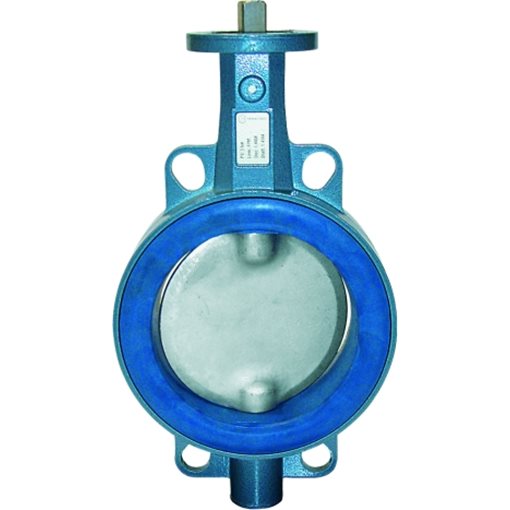Ebro Πεταλούδα Ζ011Α, Wafer GG25/316/Viton, PN16, χωρίς Ενεργοποιητή, 125mm