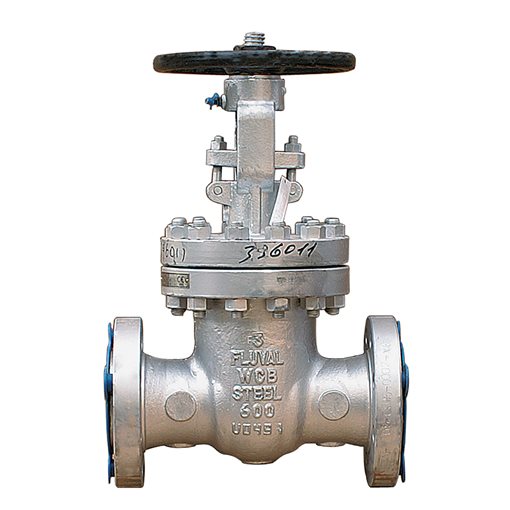 FLUVAL Gate Valves WCB/8 600lb RF with Hand-Wheel 3"