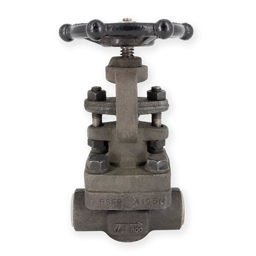 FLUVAL Globe Valves A105/8 800# SW with Hand-Wheel 1/2"
