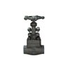 FLUVAL Globe Valves A105/8 800# NPT with Hand-Wheel 3/4"
