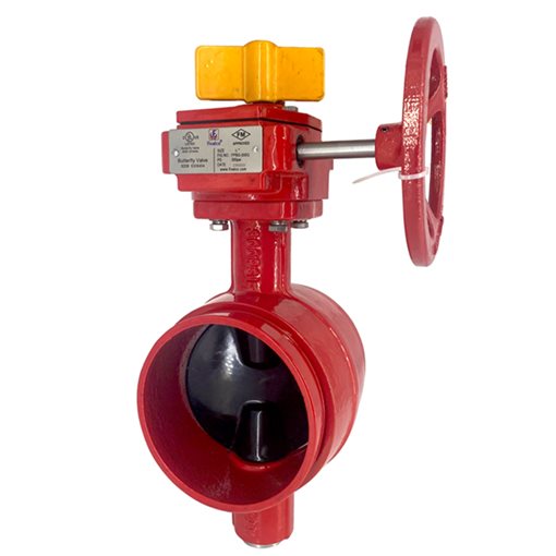 FIVALCO FPBG-300G Πεταλούδα Αυλακωτή UL/FM 4"