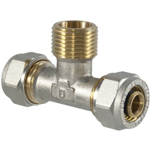 TDM Ταυ Μηχανικής Σύσφιγξης Αρσενικό 20 x 1/2" x 20