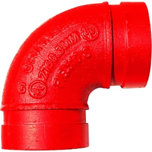 Elbows-90o S.R. GRINNELL Fig.510S0 Painted 4"/100 - 114.3mm