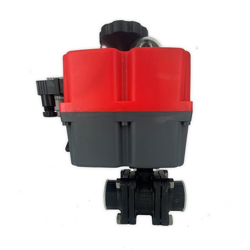 KLINGER Ball Valves KHA-G M1 CS PN100 w.El.Act. 24-240Vac/dc 1/2"