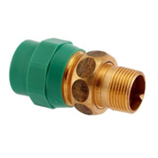 B-R Unions PP-R w. Male Thread 50x1 1/2"