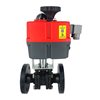 KLINGER Ball Vlv KHA-F M1 CS PN40 w.El.Act. 24-240Vac/dc+Bracket DN25