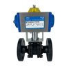 KLINGER Ball Valves KHA-F M1 CS PN40 w. DAPA and Bracket DN80