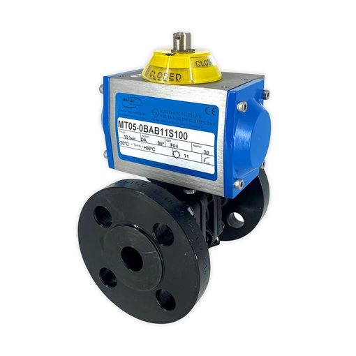 KLINGER Ball Valves KHA-F M1 CS PN40 w. SAPA NO DN15