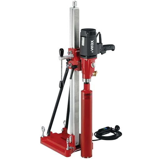 VIRAX 050110 Core Drills V150+ with Support, without Diamond Core Bit
