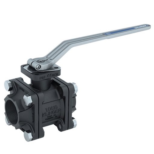 KLINGER Ball Valve KHA-G-50-V0-M1-FF-FS-HA 2" BSP