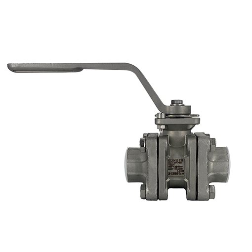 KLINGER Ball Valve Stainless Steel KHA-G-25-V0-M2-FF-FS-HA 1" BSP