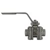 KLINGER Ball Valve Stainless Steel KHA-G-25-V0-M2-FF-FS-HA 1" BSP