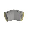 NUPI Preinsulated NIRONβ El/fusion 45° Elbow SDR 11 d63