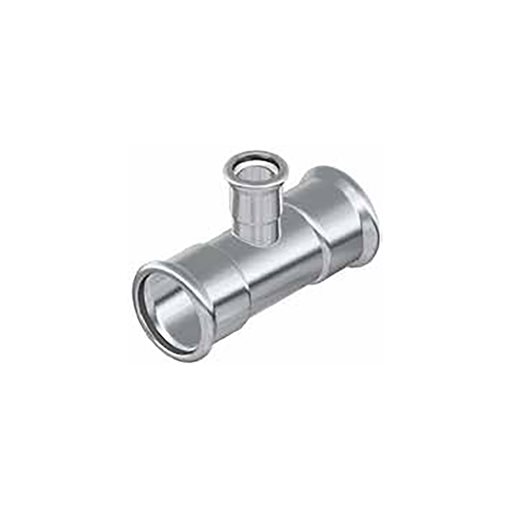 ISOTUBI Ταυ πρεσσαριστής συμπίεσης SS 316 Fig.19 / 54mm x 28